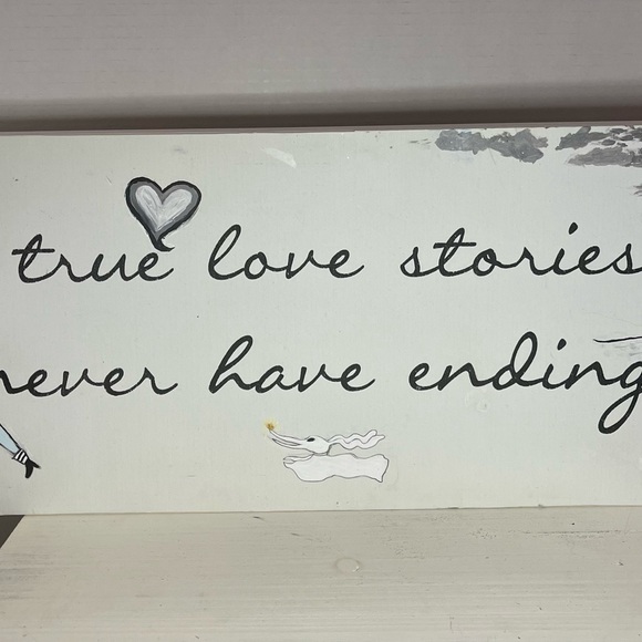 Nightmare before Christmas Handmade sign and light up cube - Picture 3 of 8